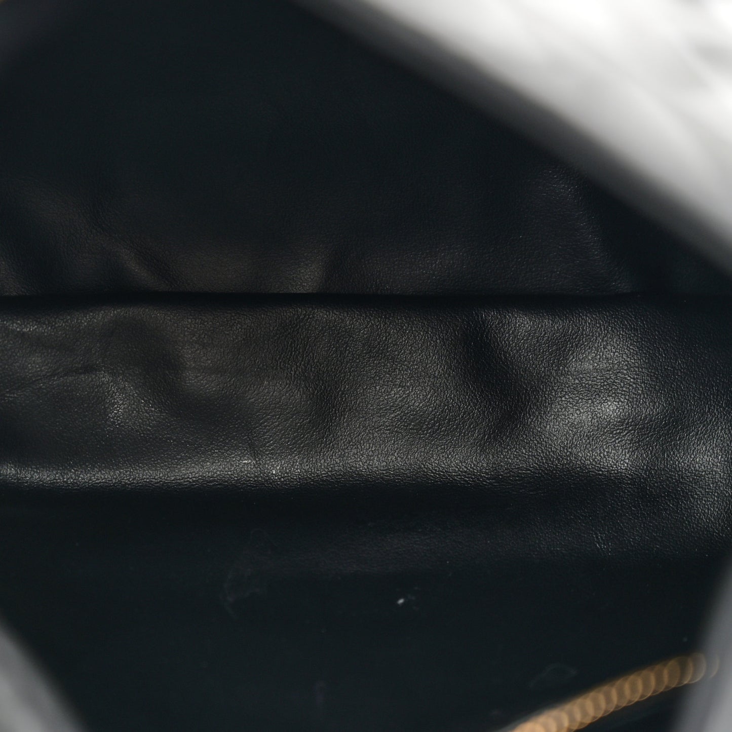 Calfskin Intrecciato Small Hop Black