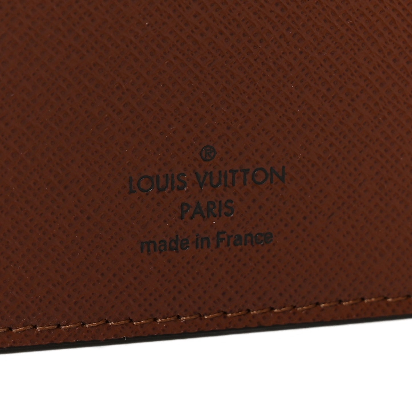 Monogram Desk Agenda Cover