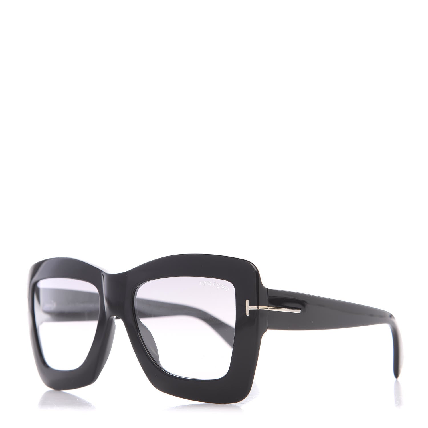 Tom Ford Hutton-02 TF664 Square Sunglasses Black 1 of 8