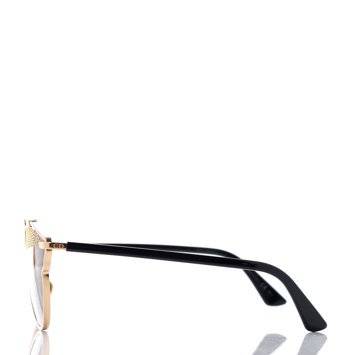 Christian Dior Studded So Real Sunglasses Gold 3 of 6