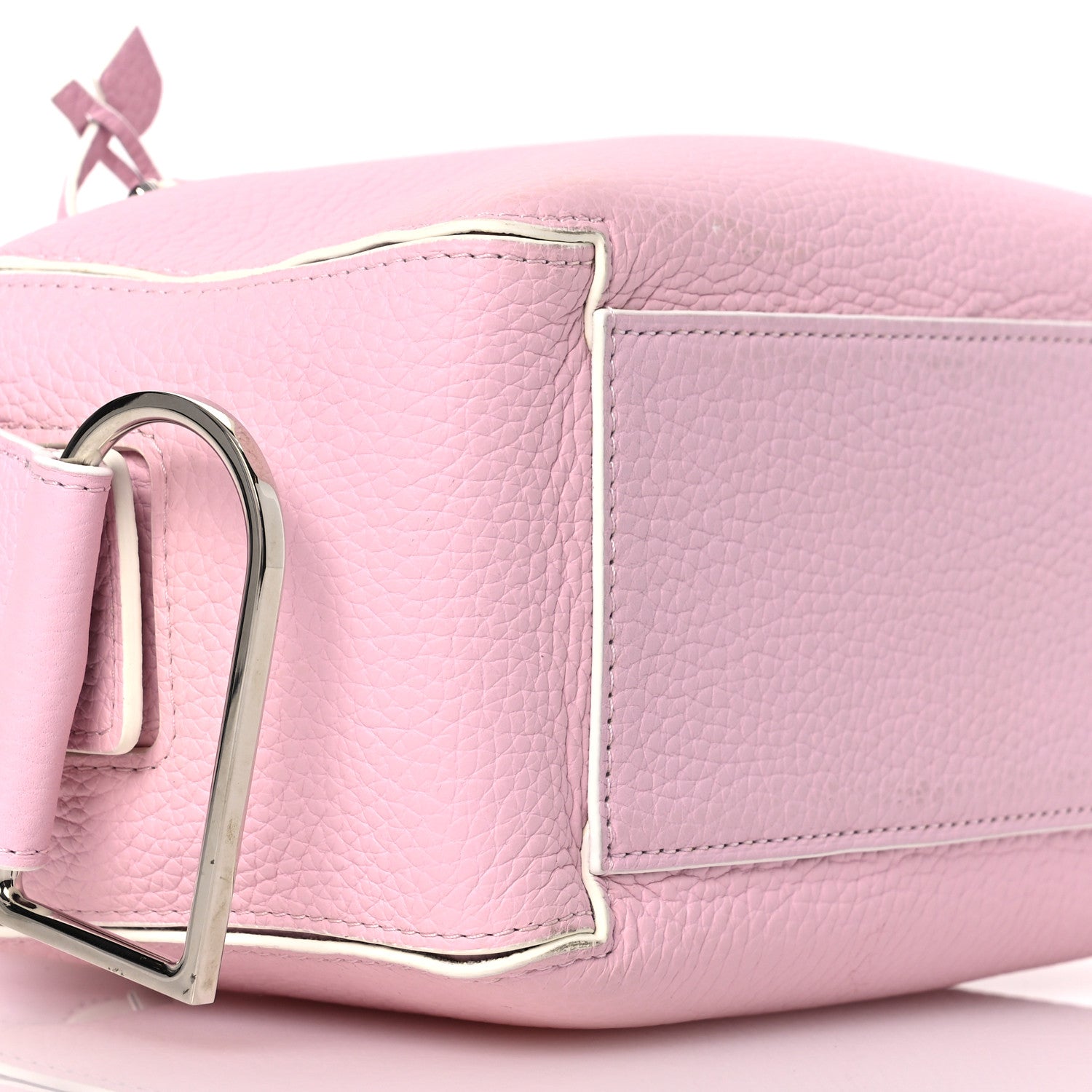 Delvaux Taurillon Soft Mini Cool Box Satchel Light Pink 10 of 14