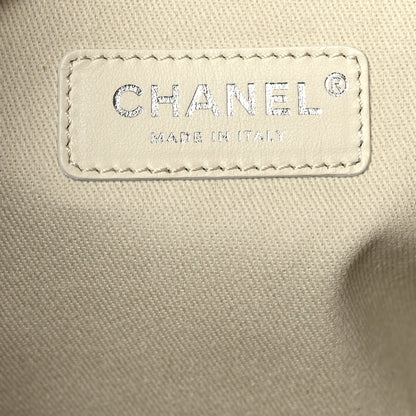 Chanel Mixed Fibers Small Deauville Tote Light Beige 6 of 9