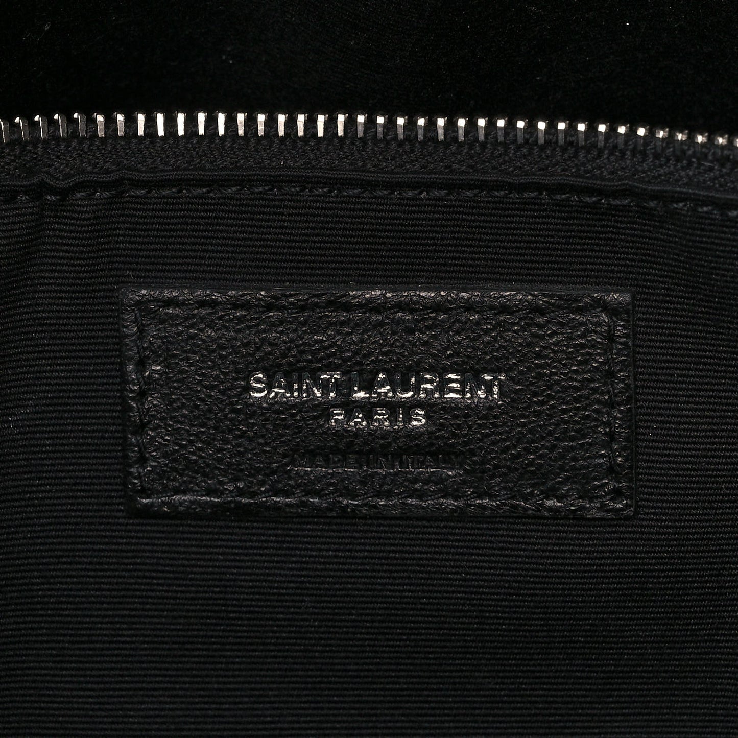 Calfskin Y Quilted Monogram Large Loulou Shopper Black