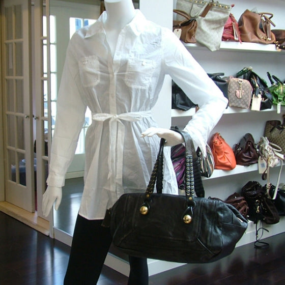 Leather Pearl Black