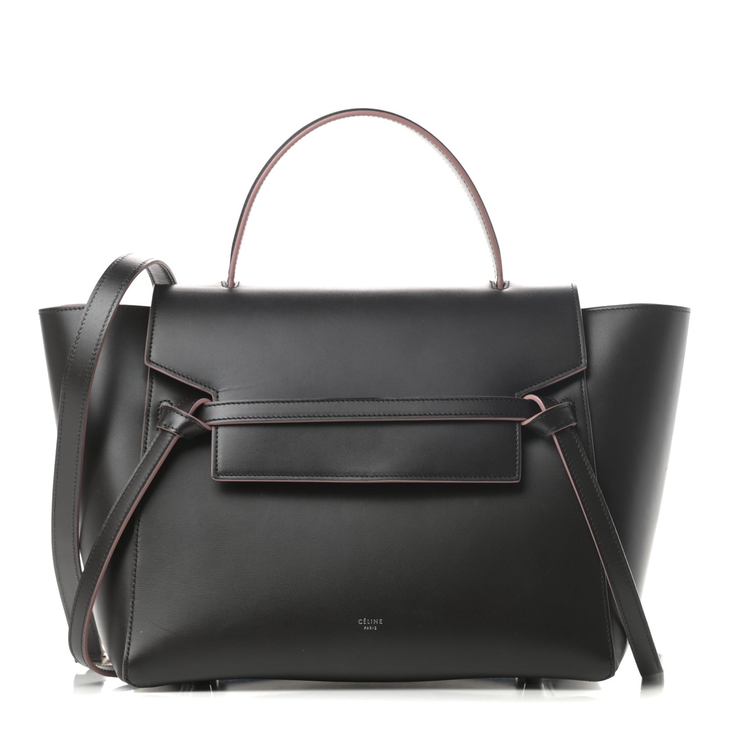 Palmelato Calfskin Mini Belt Bag Espresso