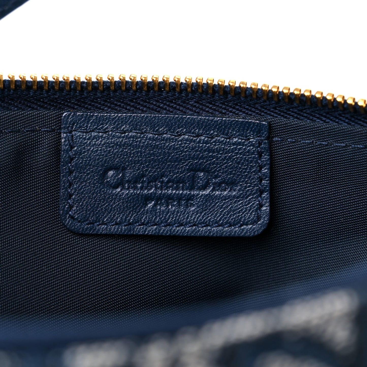 Monogram Mini Saddle Pochette Navy
