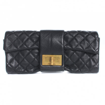 Chanel Leather Mademoiselle Clutch Black 1 of 7