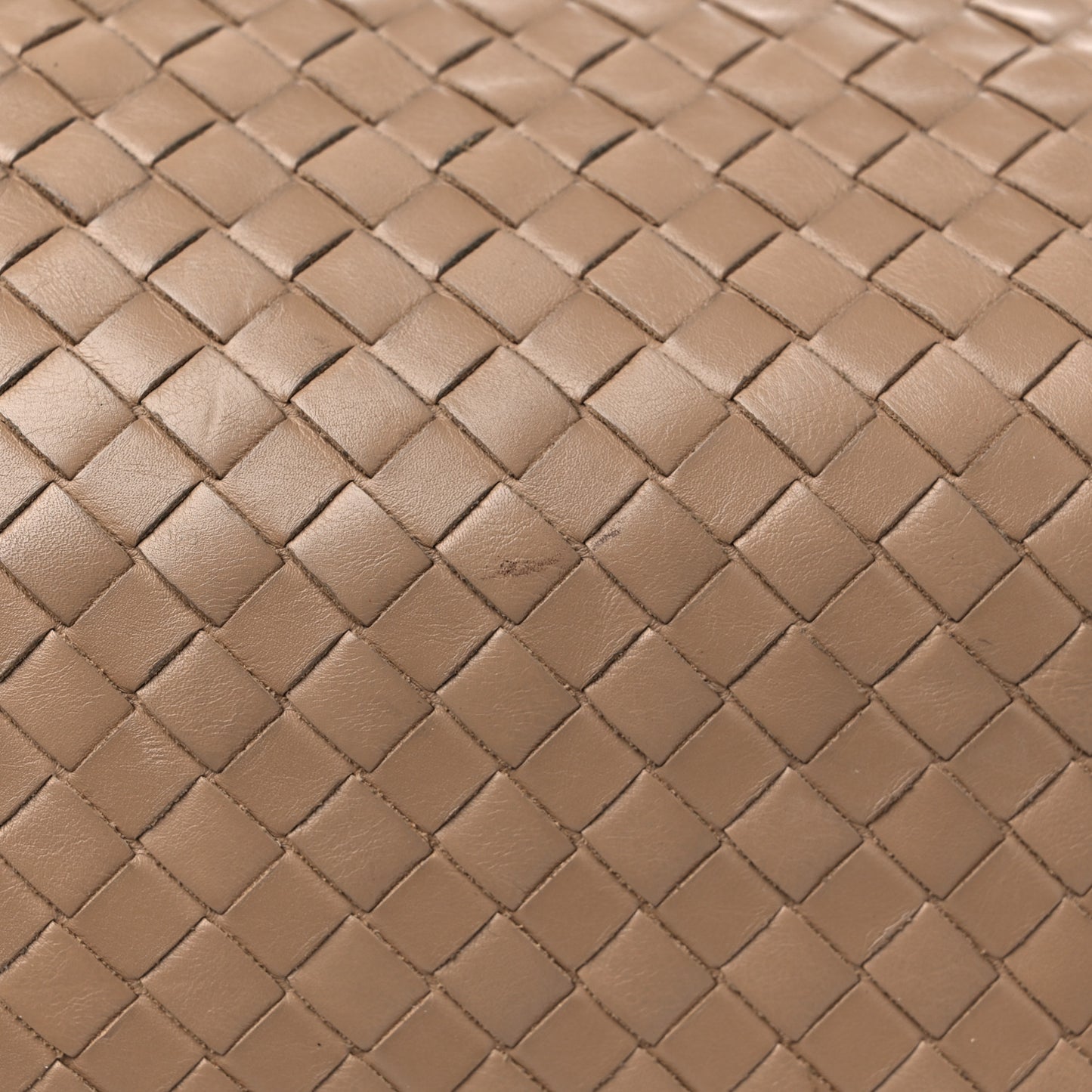 Calfskin Intrecciato Leggero Tote Beige