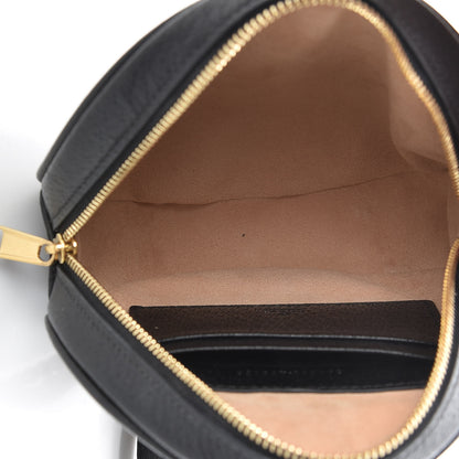 Gucci Grained Calfskin Web Mini Ophidia Round Backpack Black 5 of 13