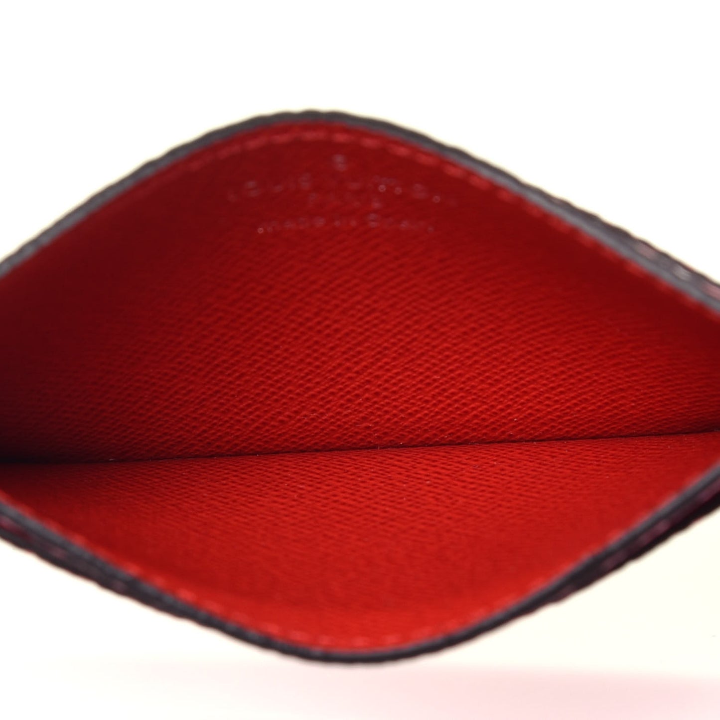 Monogram Escale Card Holder Rouge