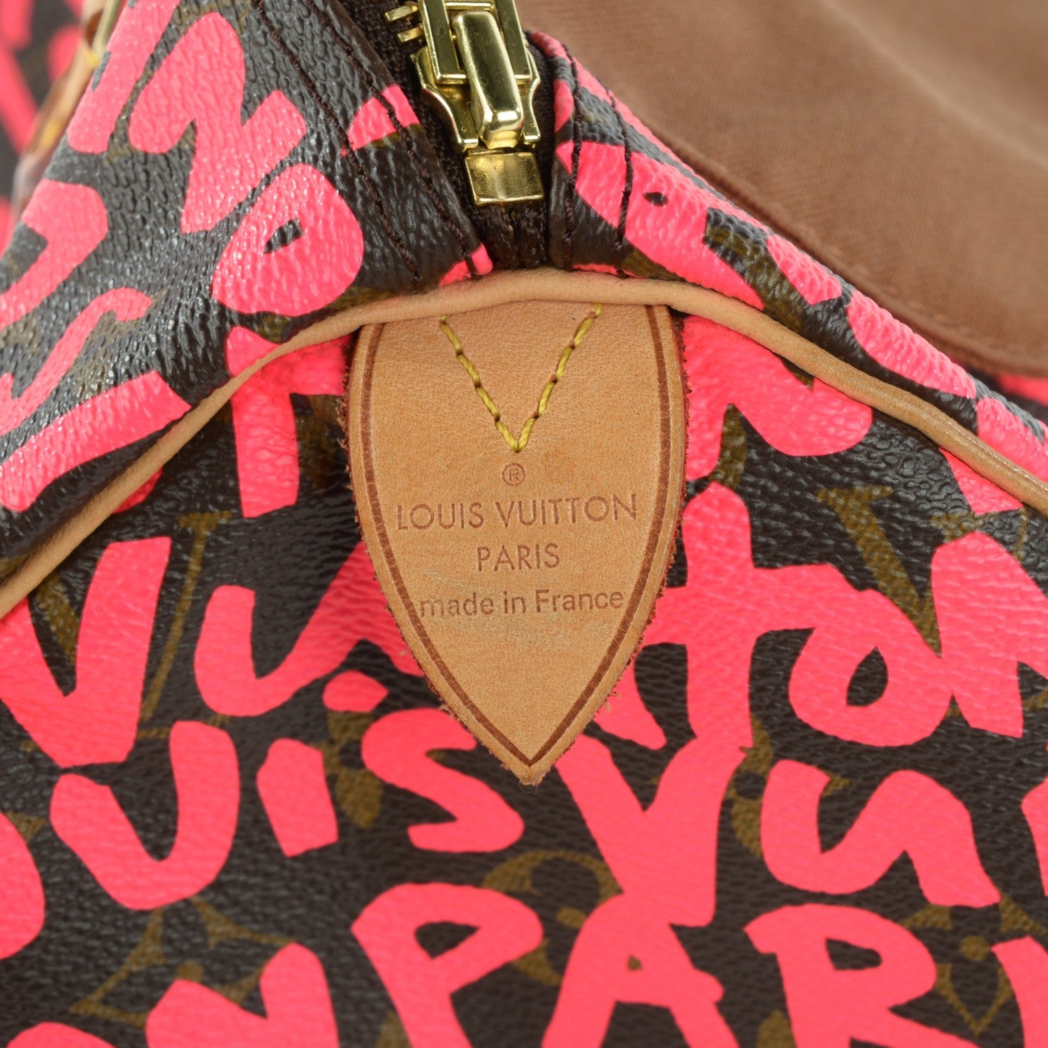 Louis Vuitton Monogram Graffiti Speedy 30 Fuchsia 7 of 7