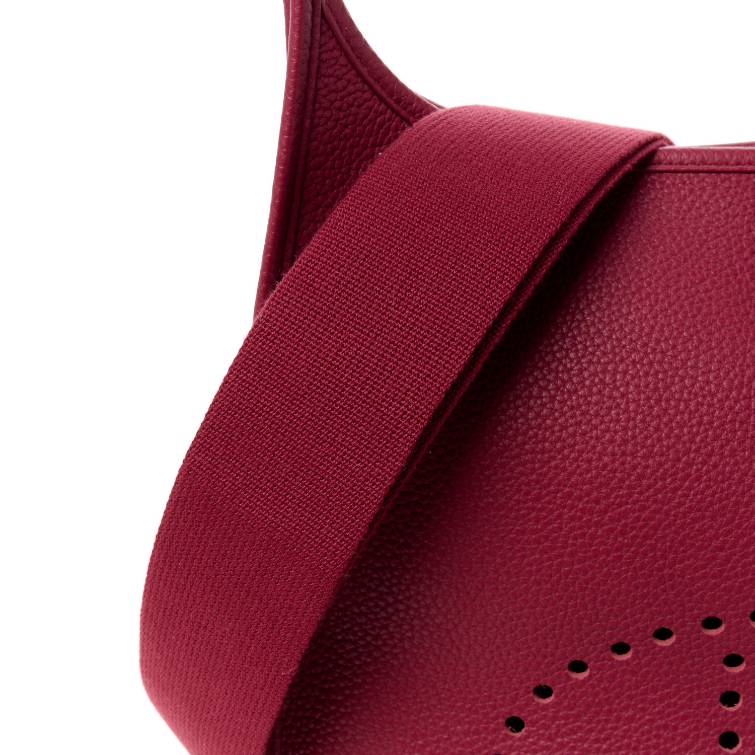 Hermes Taurillon Clemence Evelyne III GM Rubis 11 of 13