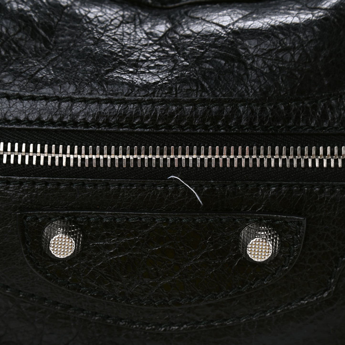 Agneau Giant 12 Silver Hardware City Black