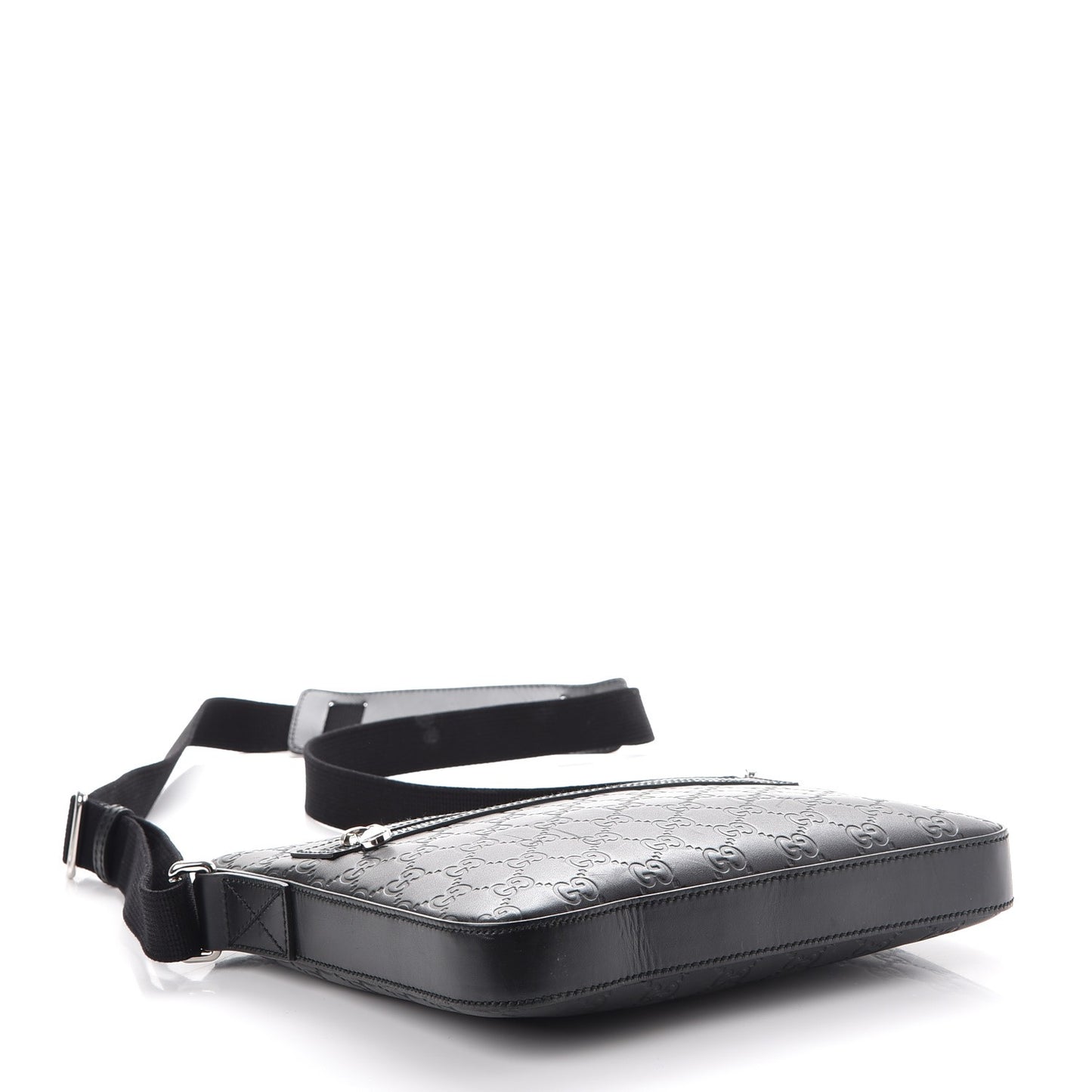 Guccissima Signature Small Messenger Bag Black