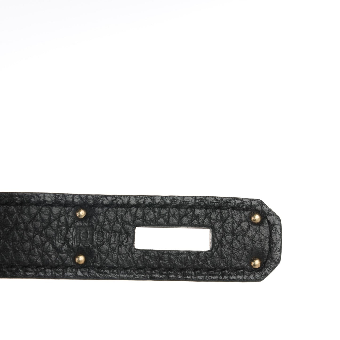 Taurillon Clemence Birkin 30 Black