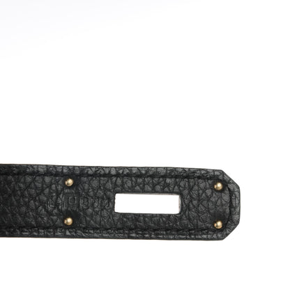 Hermes Taurillon Clemence Birkin 30 Black 8 of 22
