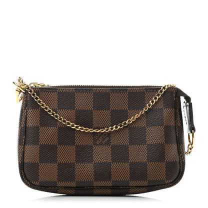 Louis Vuitton Damier Ebene Mini Pochette Accessories 1 of 6