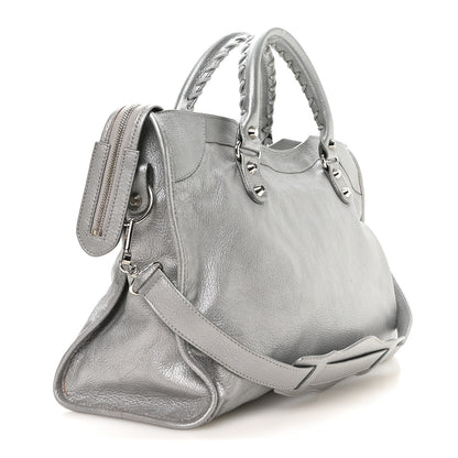Balenciaga Chevre Classic Silver Hardware City Silver 4 of 11