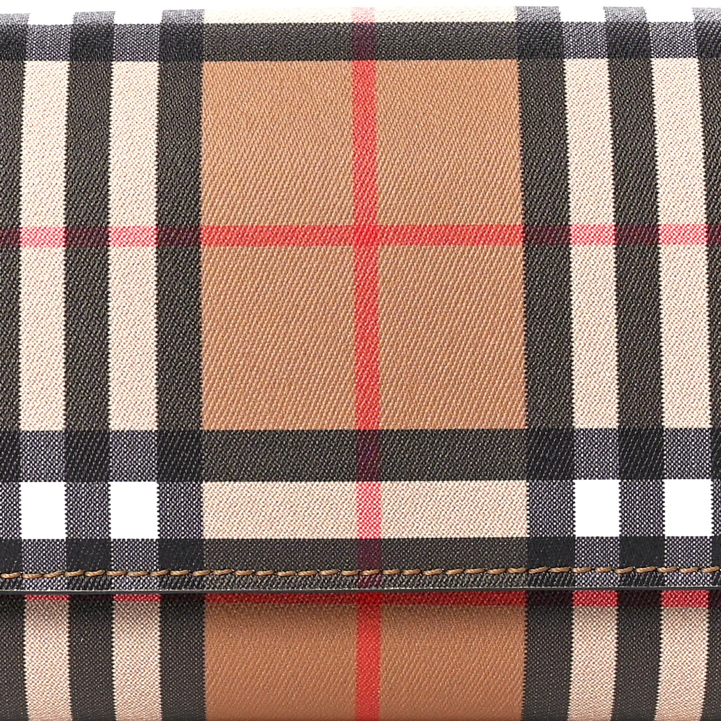 Vintage Check Halton Wallet Black