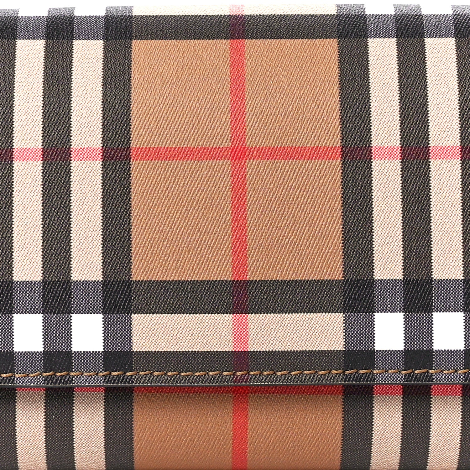 Burberry Vintage Check Halton Wallet Black 7 of 10