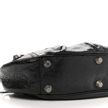 Balenciaga Agneau Arena Small Le Cagole Shoulder Bag Black 9 of 10