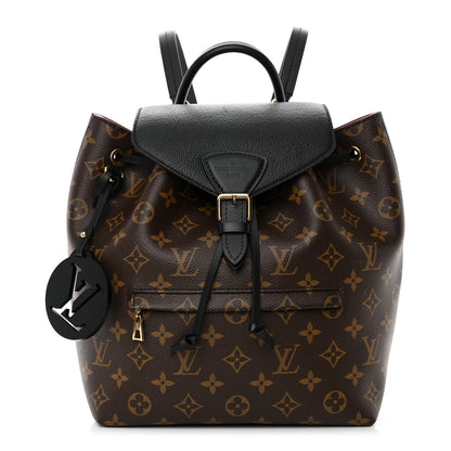 Louis Vuitton Monogram Montsouris PM Black 1 of 15