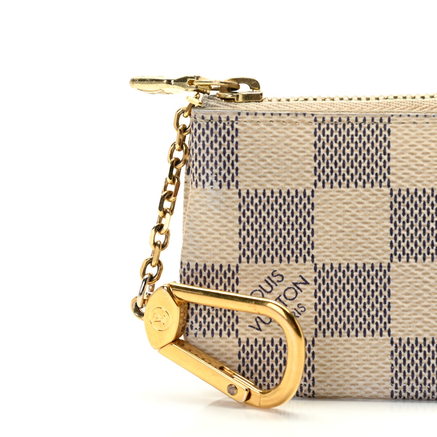 Louis Vuitton Damier Azur Key Pouch 7 of 9
