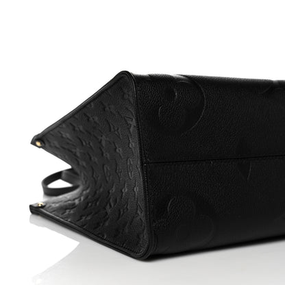 Louis Vuitton Empreinte Monogram Giant Onthego MM Black 7 of 9