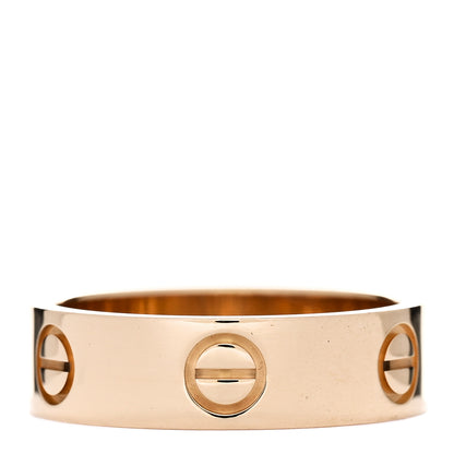 Cartier 18K Yellow Gold 5.5mm LOVE Ring 54 6.75 3 of 5