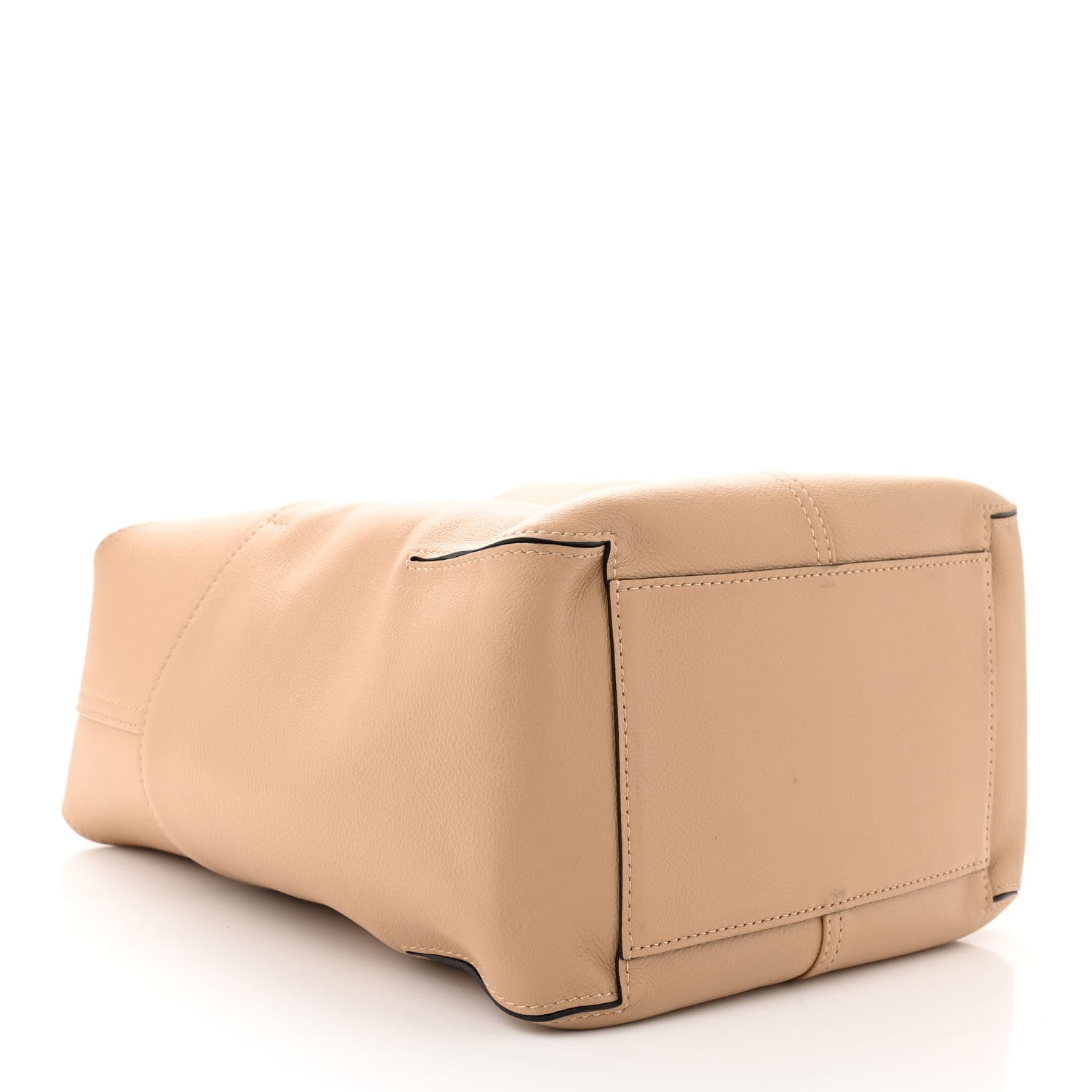 Delvaux Grained Calfskin Mini So Cool Satchel Latte 4 of 14