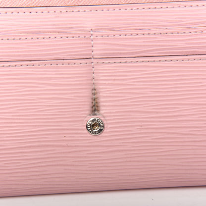 Louis Vuitton Epi Sarah Wallet NM Rose Ballerine 7 of 8