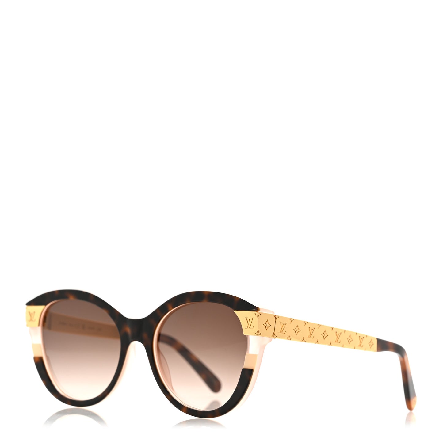 Acetate Petit Soupcon Cat Eye Sunglasses Z1858W Light Tortoisehell