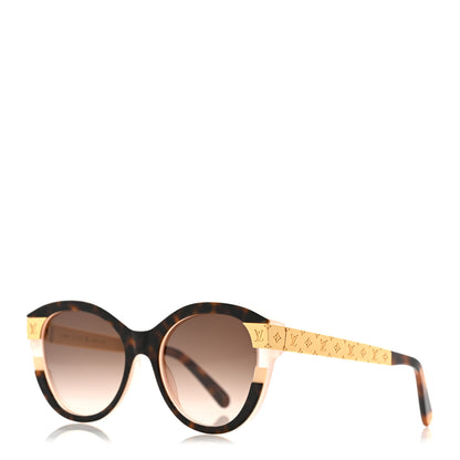 Louis Vuitton Acetate Petit Soupcon Cat Eye Sunglasses Z1858W Light Tortoisehell 1 of 8