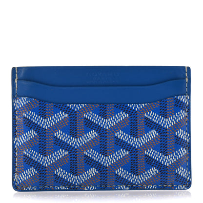 Goyard Goyardine Saint Sulpice Card Holder Sky Blue Sky Blue 1 of 10