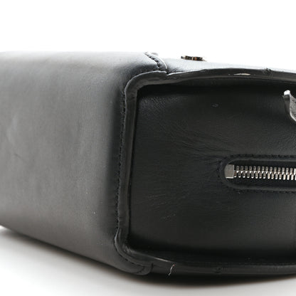 Loro Piana Smooth Calfskin Sesia Crossbody Black 9 of 9