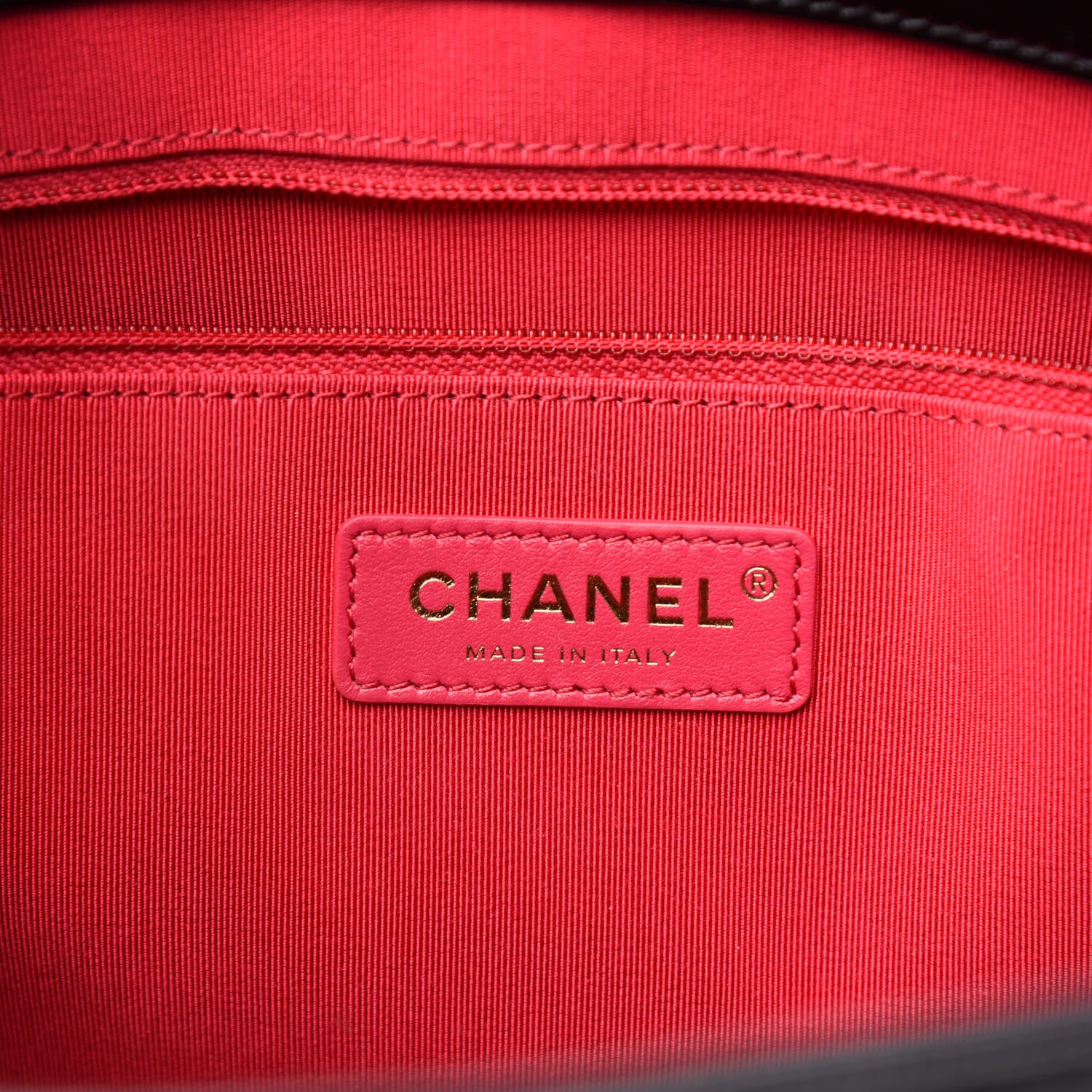 Chanel Shiny Aged Calfskin Quilted Large Shopping Bag Black 6 of 11