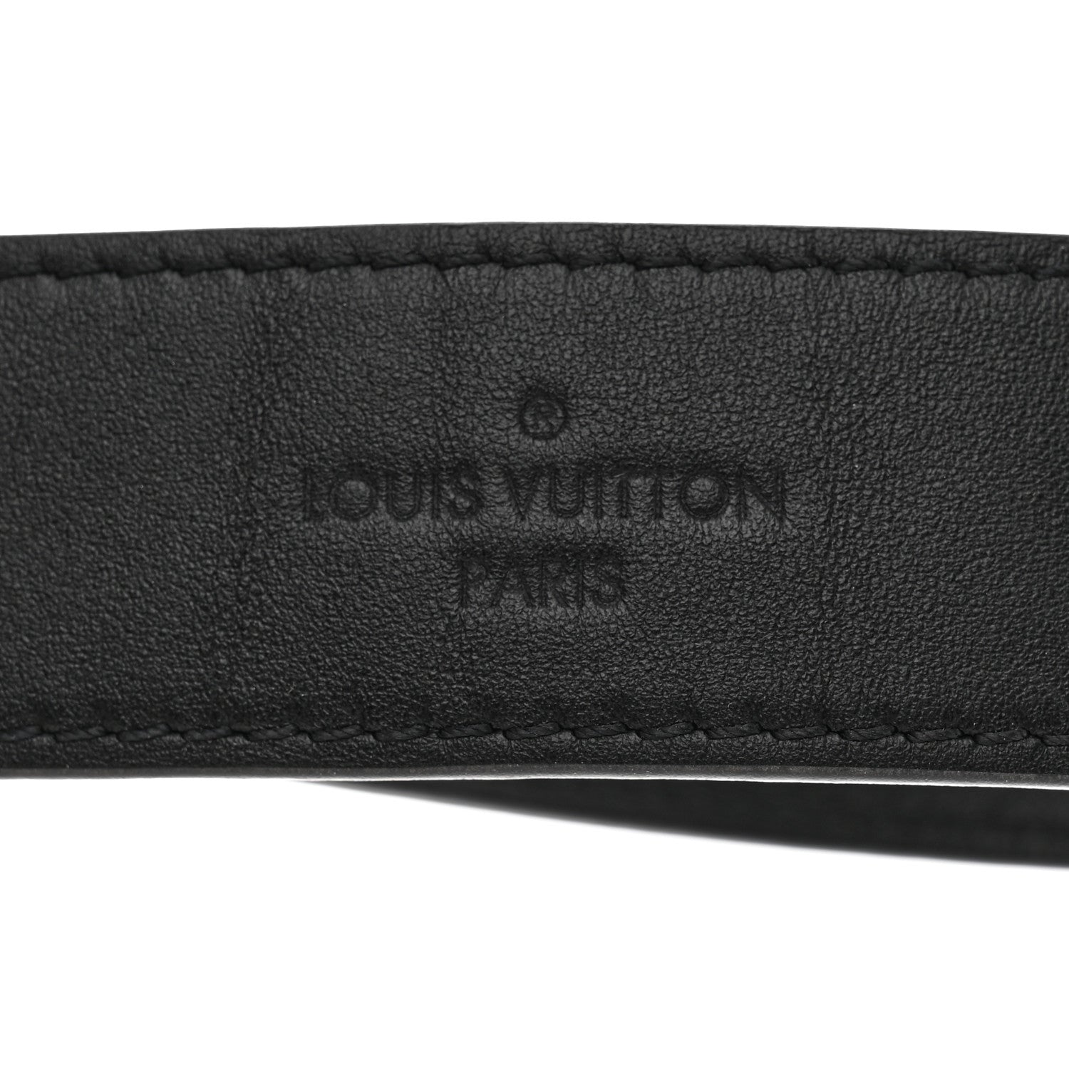 Louis Vuitton Calfskin Shoulder Strap Black 3 of 4