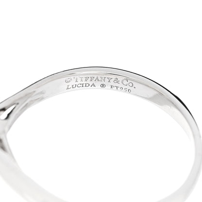 Tiffany Platinum Diamond .54ct Solitaire Lucida Engagement Ring 54 6.75 5 of 6