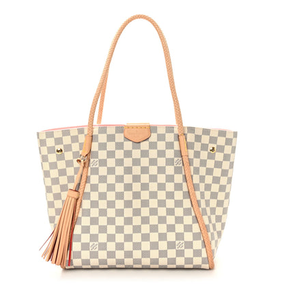 Louis Vuitton Damier Azur Propriano Rose Ballerine 1 of 8