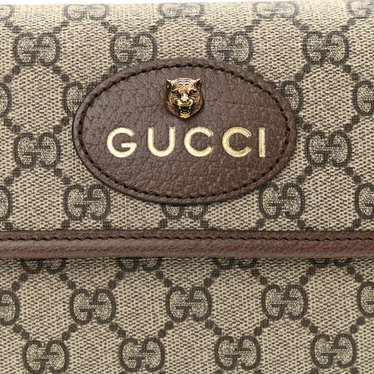 Gucci GG Supreme Monogram Neo Vintage Web Belt Bag Brown 8 of 10