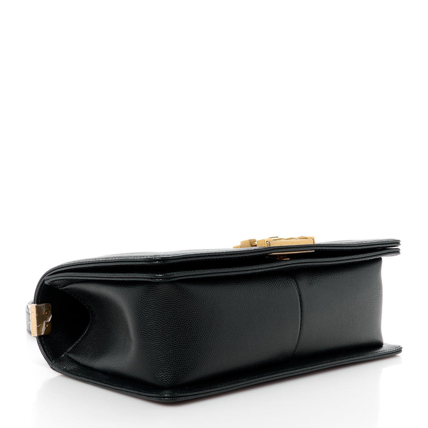 Caviar Quilted Medium Boy Flap Black