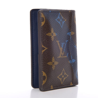 Louis Vuitton Monogram V Pocket Organizer NM Blue 3 of 6