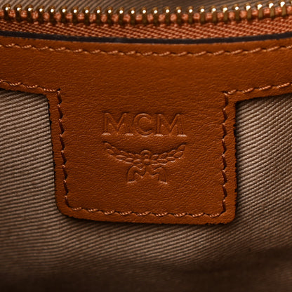 MCM Visetos Brandenburg Backpack Cognac 7 of 10