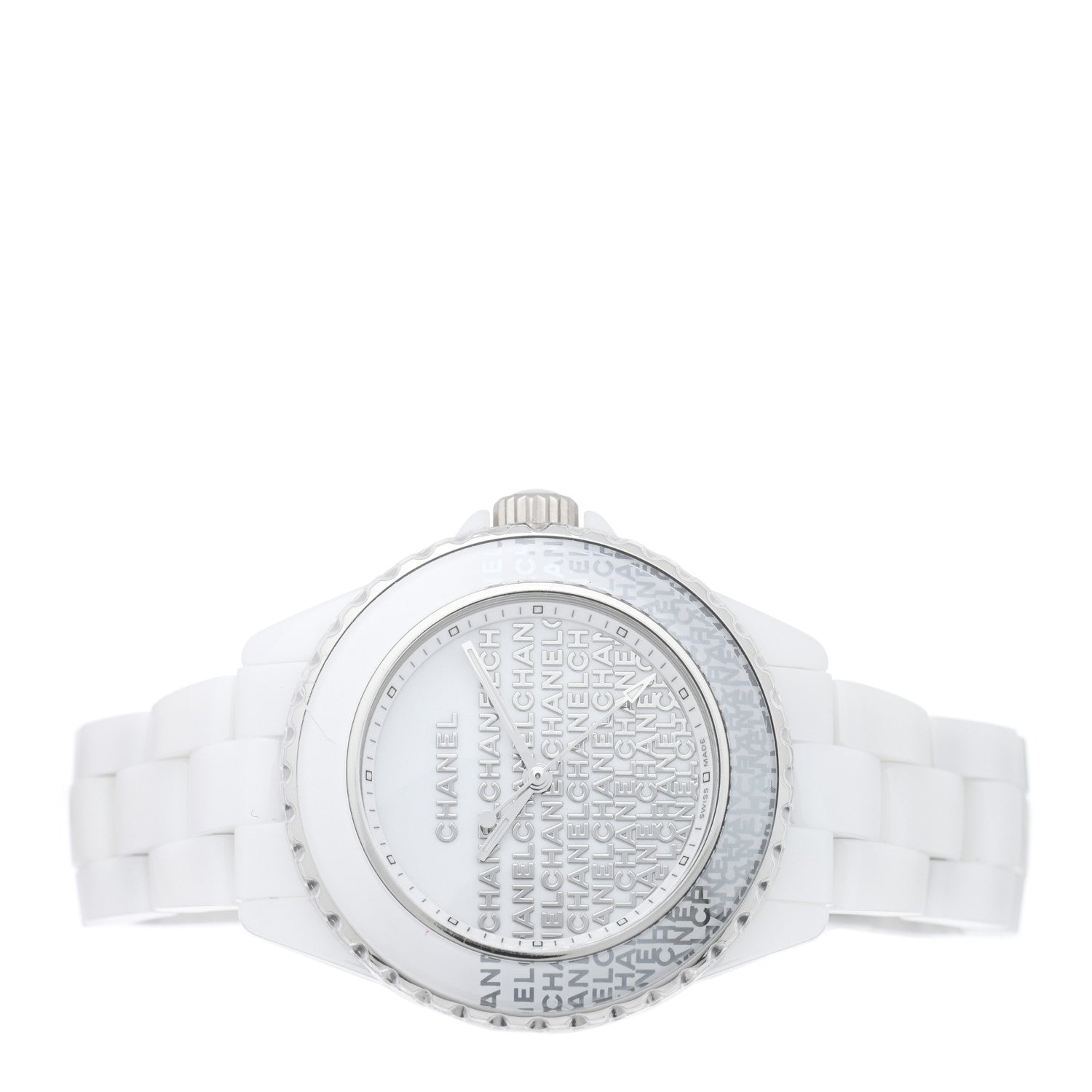 Chanel Stainless Steel Ceramic 33mm J12 Wanted de Chanel Limited Edition Automatic Watch White 2 of 5