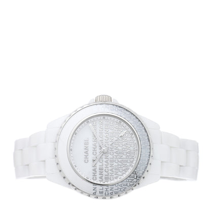 Chanel Stainless Steel Ceramic 33mm J12 Wanted de Chanel Limited Edition Automatic Watch White 2 of 5