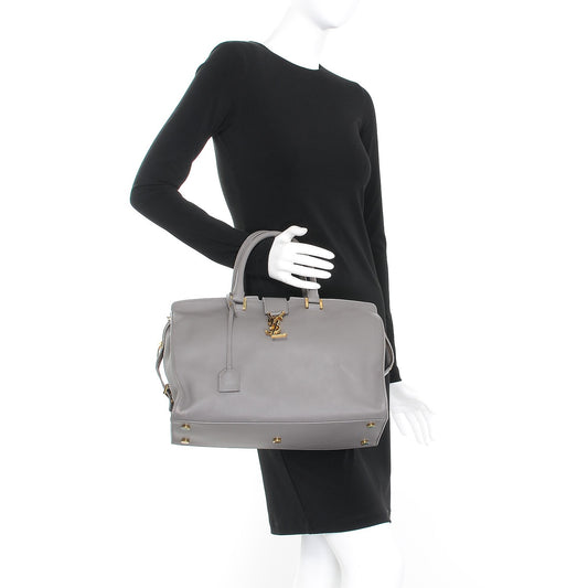 Smooth Calfskin Medium Cabas Monogram Fog