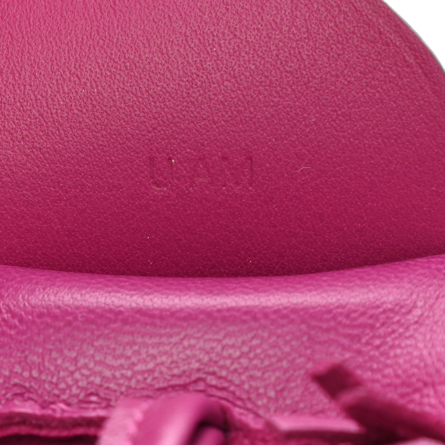 Hermes Milo Lambskin Lizard Touch Grigri Rodeo Pegase Horse Bag Charm MM Rose Poupre 4 of 5