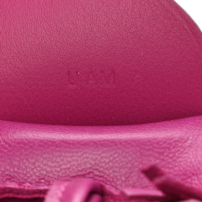 Hermes Milo Lambskin Lizard Touch Grigri Rodeo Pegase Horse Bag Charm MM Rose Poupre 4 of 5