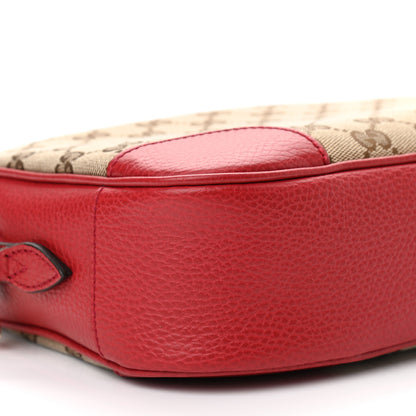 Gucci Monogram Mini Bree Messenger Bag Red 9 of 12