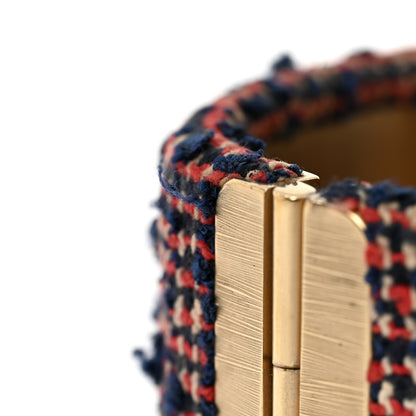 Chanel Tweed CC Cuff Multicolor 5 of 5